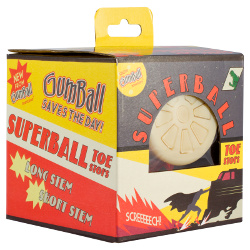 Gumball Superball Toe Stops Packaging