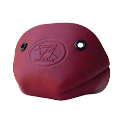 Leather Toe Cap - Red