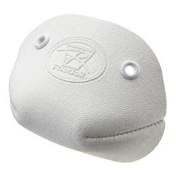 Leather Toe Cap - White